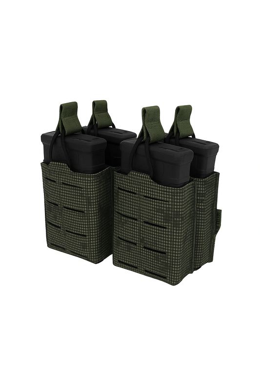 308 AR10 M1A SCAR 20 Round Magazine Pouch Desert Night Camo