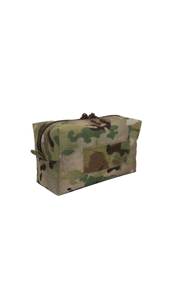 Tactical Dopp Kit in Multicam camouflage design, perfect for organizing toiletries and travel essentials.