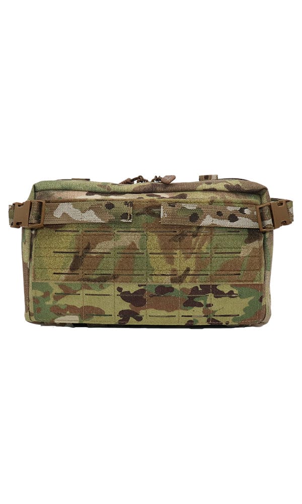 Wilde Custom Gear Goliath Large Admin Pouch in Multicam, designed for tactical versatility with Laser Cut MOLLE.