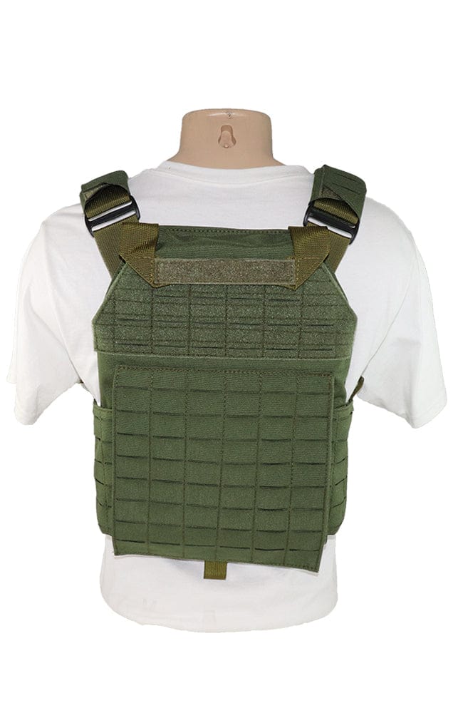Wilde Custom Gear Laser Cut Modular Plate Carrier Back