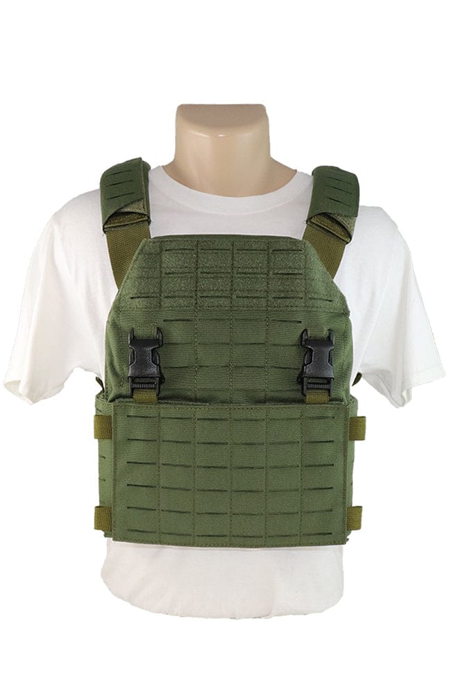 Wilde Custom Gear Laser Cut Modular Plate Carrier Front