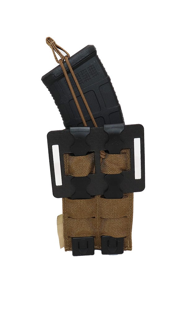 Rigid MOLLE Belt Adaptor Back Two Column With Mag Wilde Custom Gear