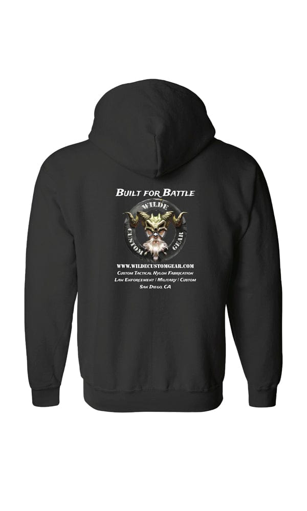 Wilde Custom Gear Tactical Hoodie Back