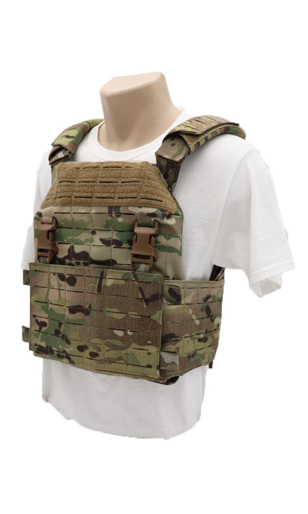 Wilde Custom Gear Modular Laser Cut Plate Carrier Multicam Angle