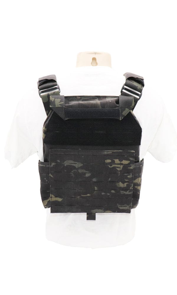 Wilde Custom Gear Modular Laser Cut Plate Carrier Multicam Black Back
