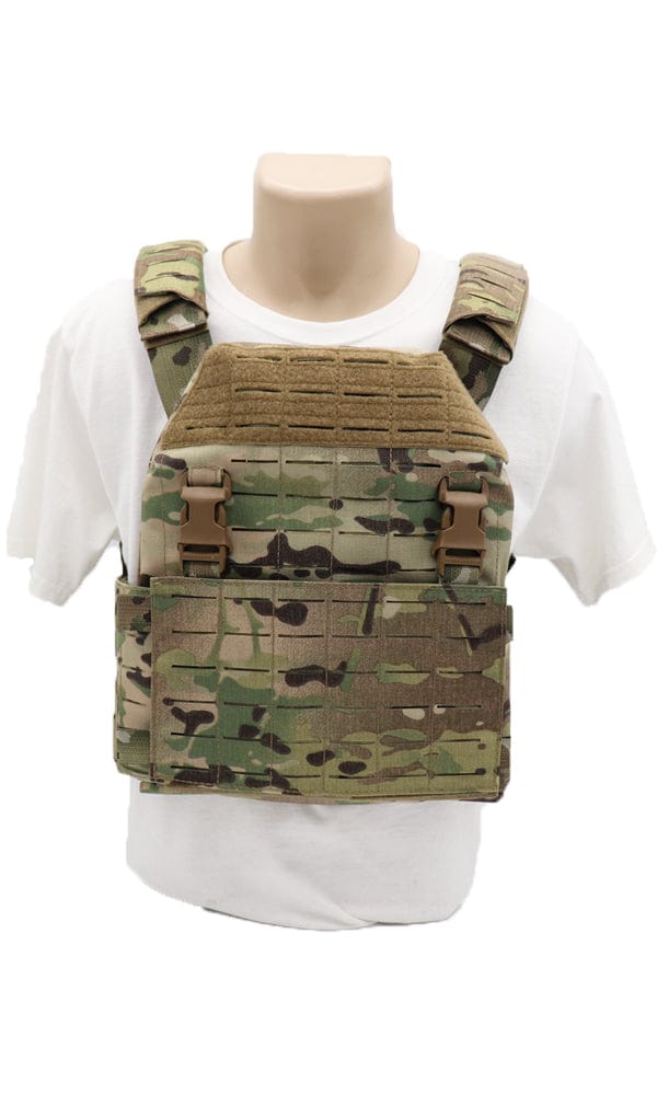 Wilde Custom Gear Modular Laser Cut Plate Carrier Multicam Front