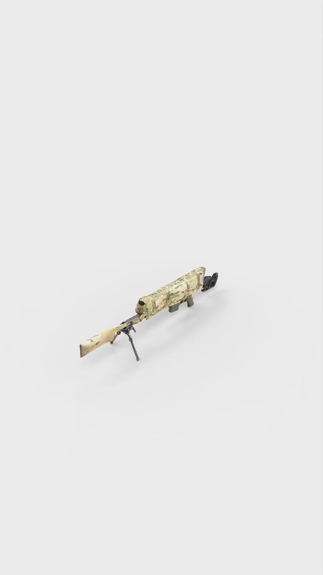 Padded Scope Muzzle Cover Video Multicam Wilde Custom Gear