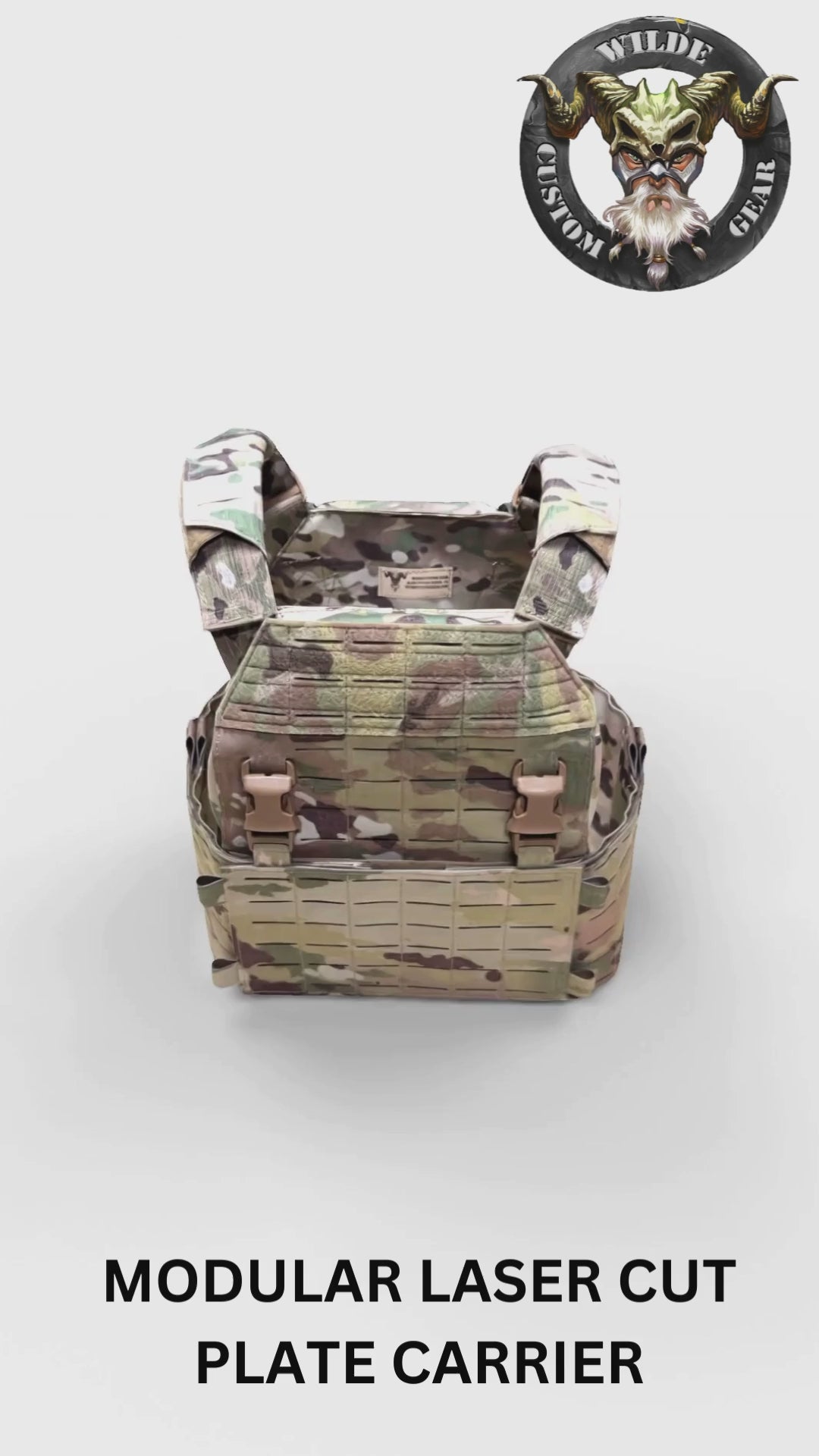 Modular Laser Cut Plate Carrier 360 video