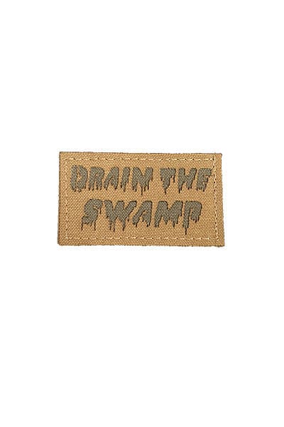 Drain The Swamp Patch Coyote Brown opt.jpg