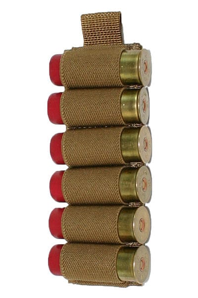 Shotgun Card 6 elastic loops hook velcro backed.