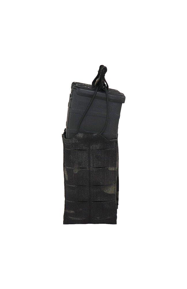AR 15 AR15 30 Round Single Magazine Pouch Laser Cut MOLLE Multicam Black Front Wilde Custom Gear.jpg