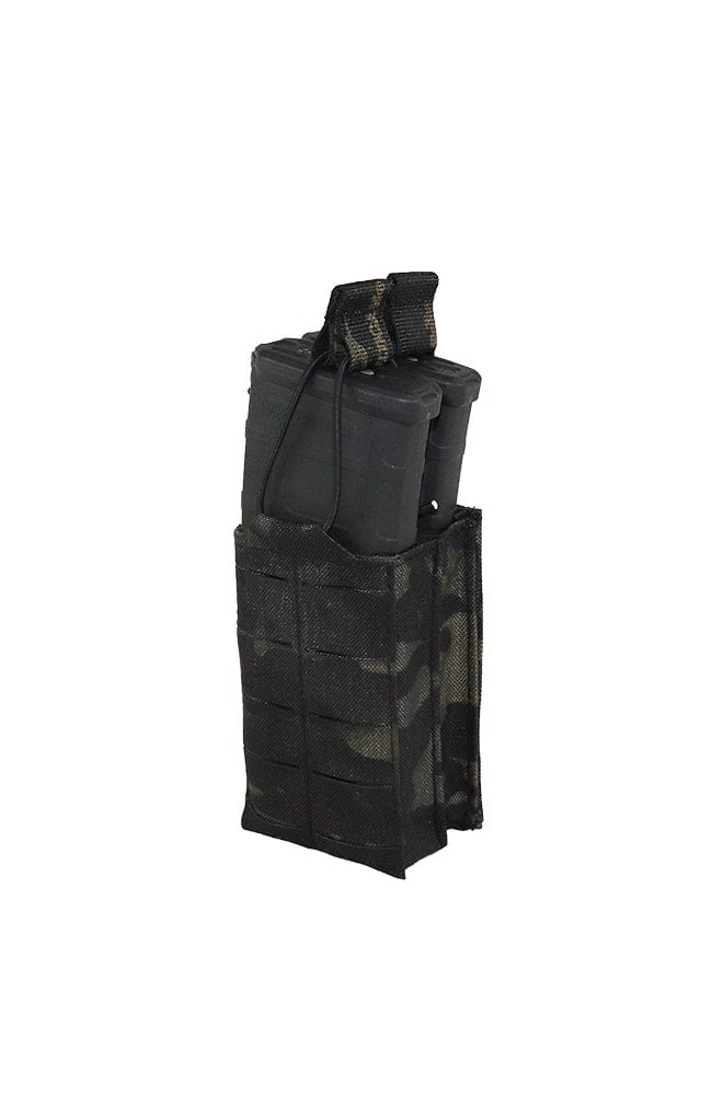 AR 15 AR15 30 Round Double Magazine Pouch Laser Cut MOLLE Multicam Black Side Wilde Custom Gear.jpg