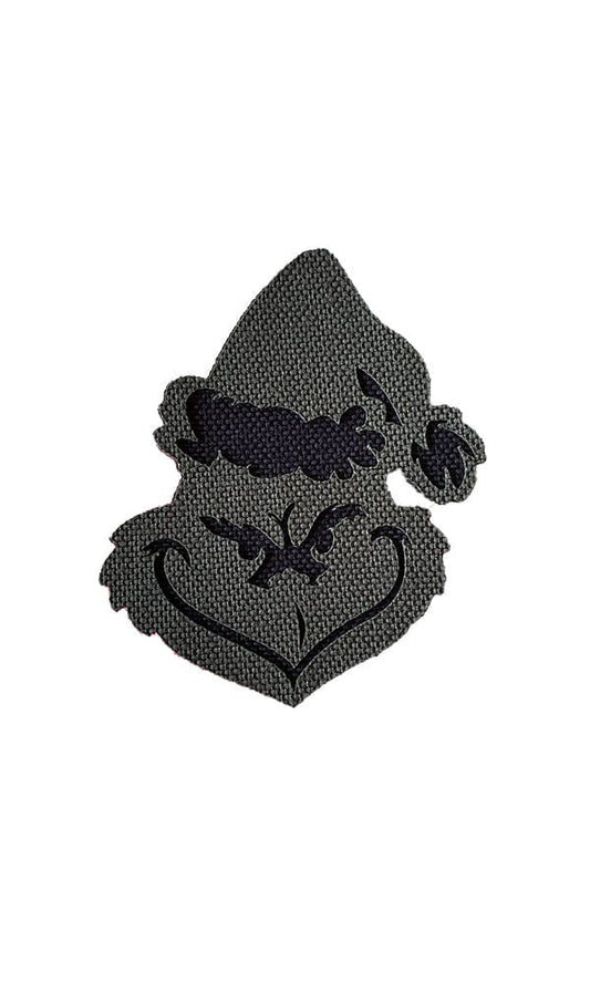 Grinch Santa Morale Patch OD Green Wilde Custom Gear