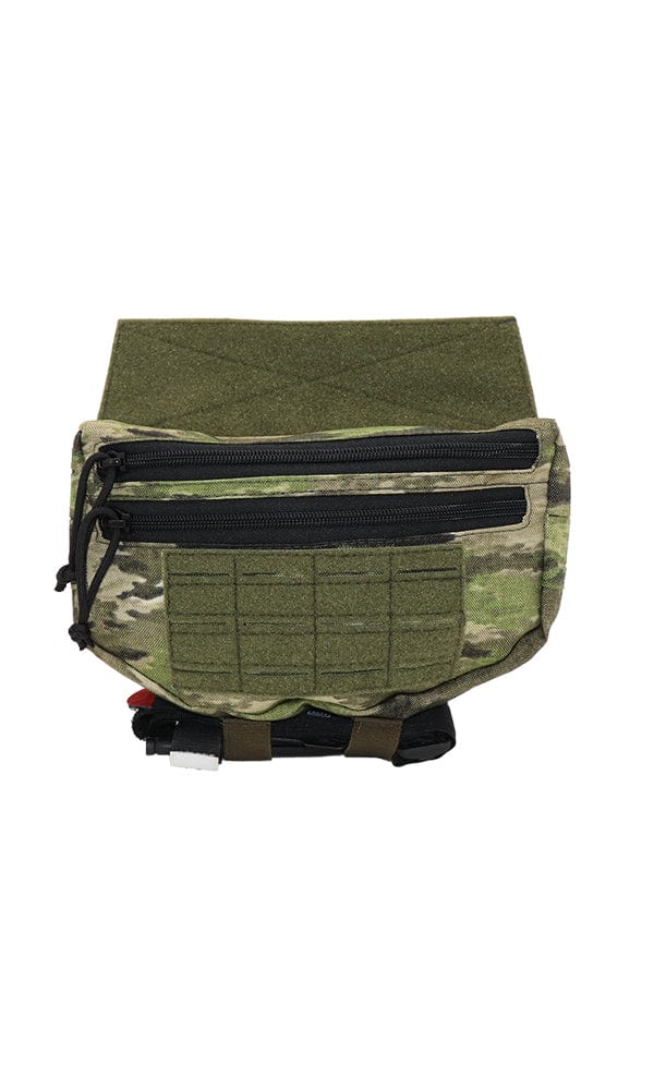 Hanger Downer Lower Abdominal Pouch Front ATACS IX Wilde Custom Gear