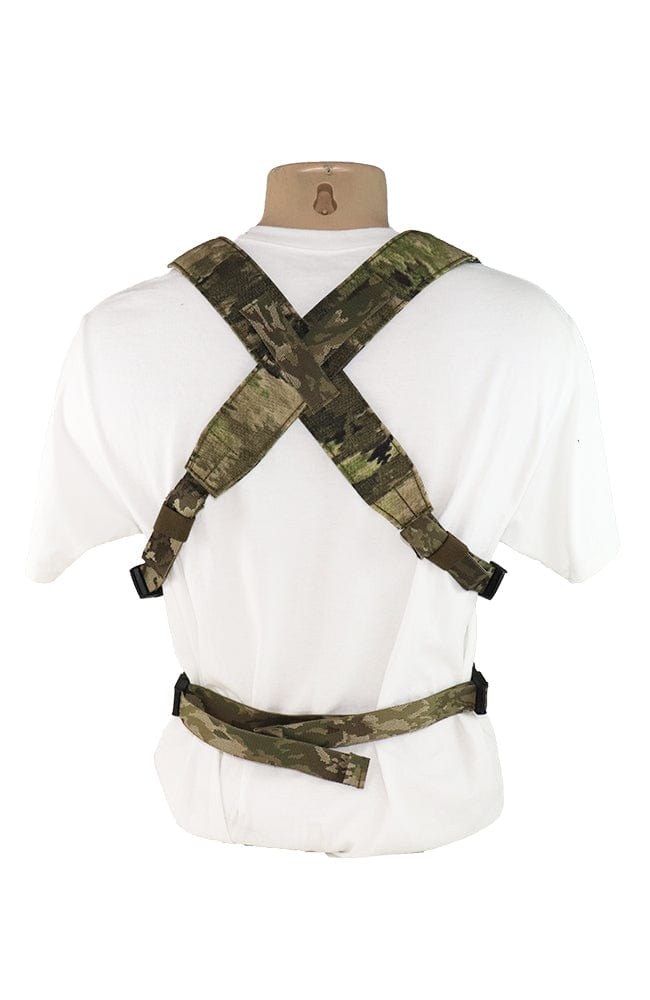 Wilde Custom Gear Modular Laser Cut MOLLE Chest Rig - ATACS IX Back