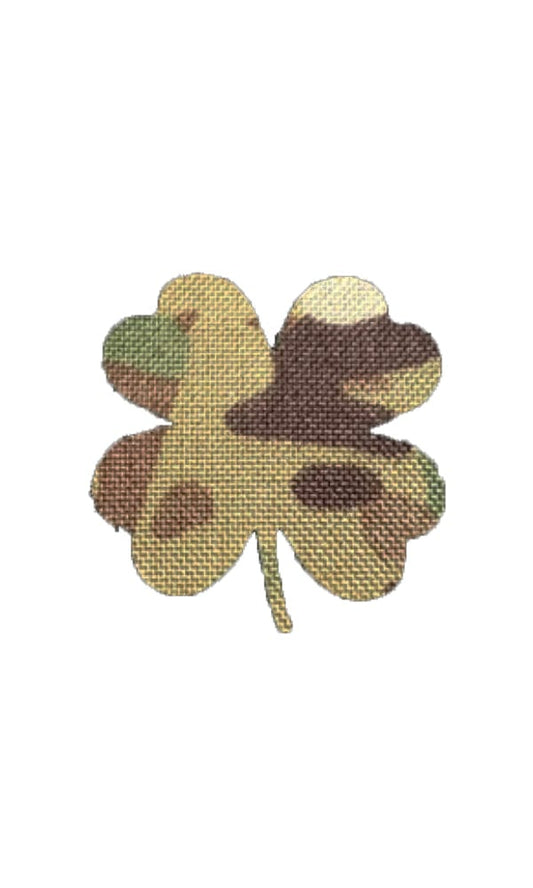 Shamrock Laser Cut Morale Patch Clover Saint Patrick's Day Multicam Wilde Custom Gear