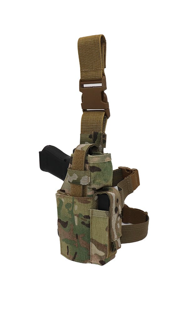 Universal Drop Leg Pistol Holster RMR Cut Out - Limited Edition Camo Pattern Holsters