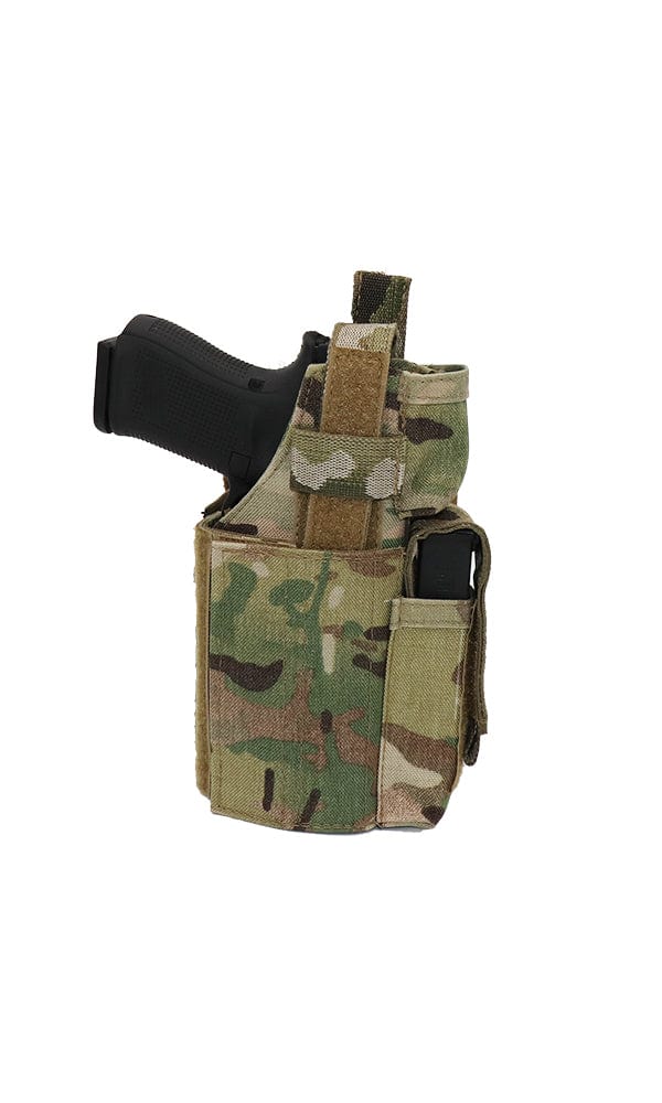 Universal Adjustable MOLLE pistol holster RMR Optic Cut Out Multicam Side Wilde Custom Gear