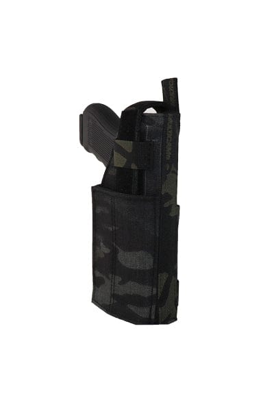 Universal Adjustable Pistol Holster MOLLE - Multicam Black Holsters