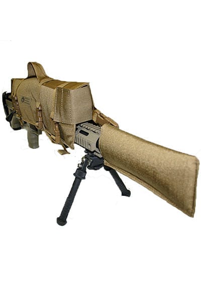 Padded Rifle Scope Cover Angle - Wilde Custom Gear