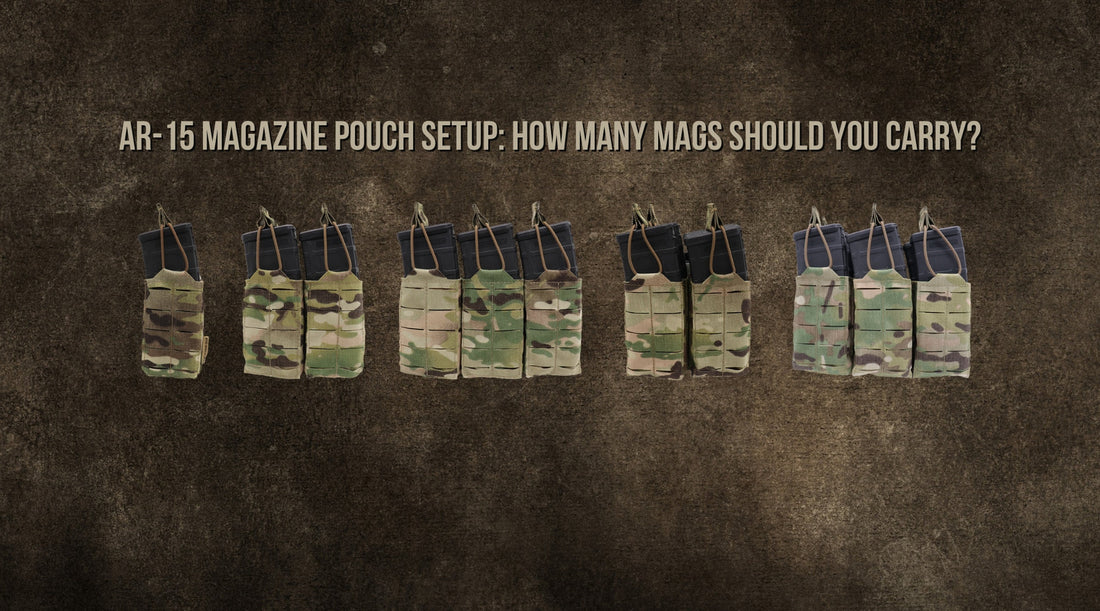 AR-15 Magazine Pouch Setup: How Many Mags Should You Carry?