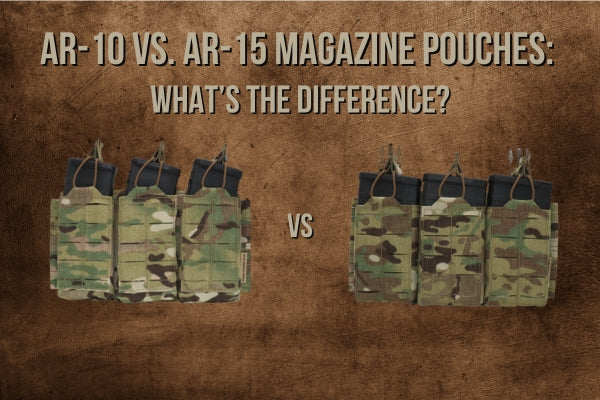 Wilde Custom Gear AR-10 vs AR-15 Magazine Pouches