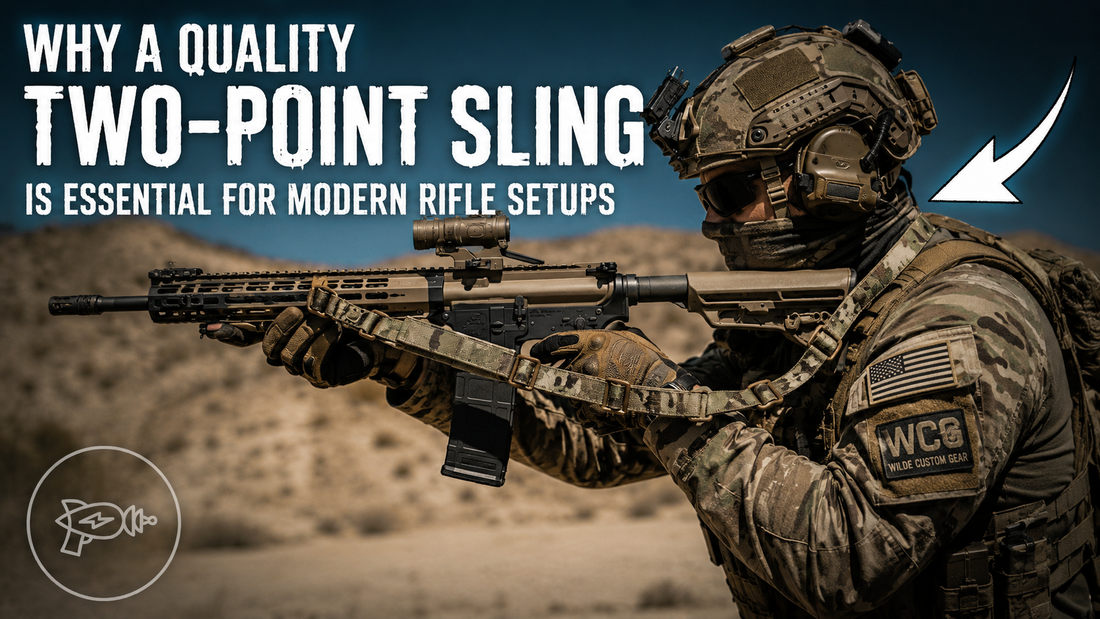 Why a Quality Two‑Point Sling Is Essential for Modern Rifle Setups - Wilde Custom Gear