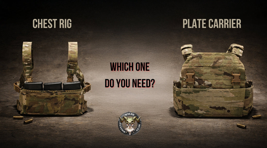 Chest Rig vs. Plate Carrier Which One Do You Need - Wilde Custom Gear