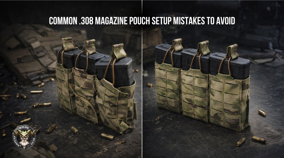 Common .308 Magazine Pouch Setup Mistakes to Avoid - Wilde Custom Gear
