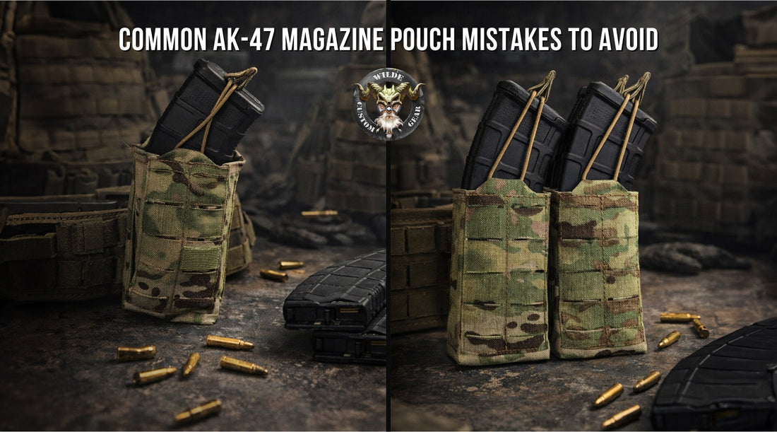 Common AK-47 Magazine Pouch Mistakes To Avoid - Wilde Custom Gear