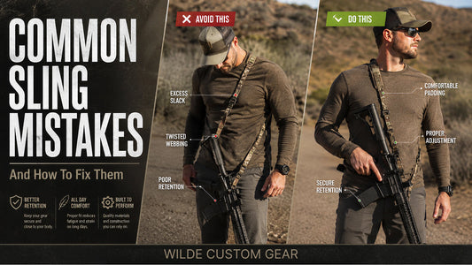 Common Sling Mistakes and How to Fix Them - Wilde Custom Gear