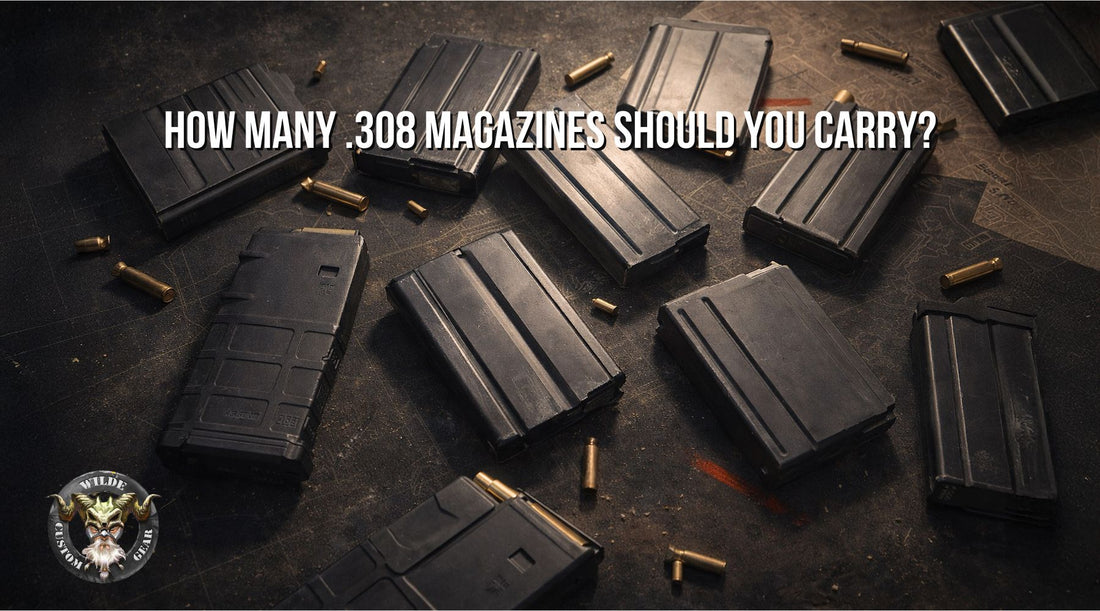 How Many .308 Magazines Should You Carry? Wilde Custom Gear Blog