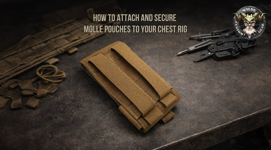 How To Attach And Secure MOLLE Pouches To Your Chest Rig - Wilde Custom Gear