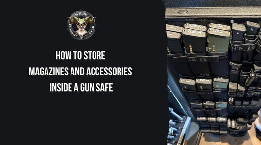 How to store magazines and accessories inside a gun safe - Wilde Custom Gear