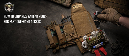 How to Organize an IFAK Pouch for Fast One-Hand Access - Wilde Custom Gear