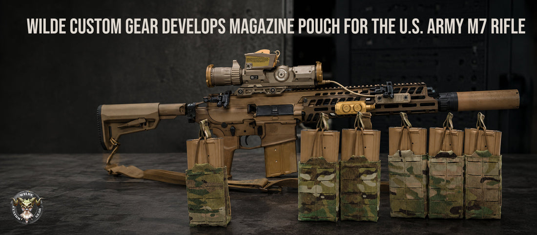 Wilde Custom Gear Develops Magazine Pouch for the U.S. Army M7 Rifle
