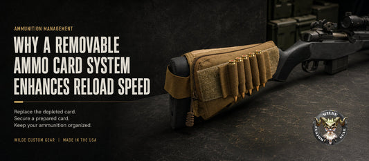 Why a Removable Ammo Card System Enhances Reload Speed - Wilde Custom Gear