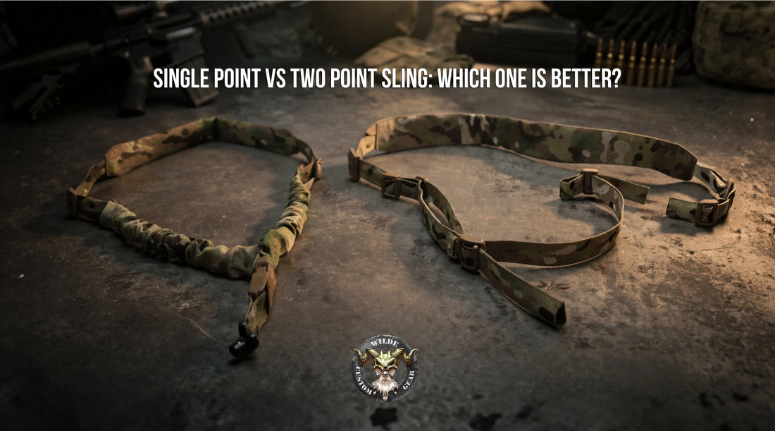 Single Point vs Two Point Sling: Which One Is Better? - Wilde Custom Gear