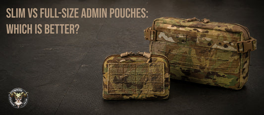 Slim vs Full-Size Admin Pouches: Which Is Better? - Wilde Custom Gear