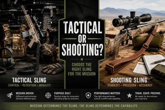 Choosing Between Tactical and Shooting Slings: Purpose‑Driven Selection - Wilde Custom Gear