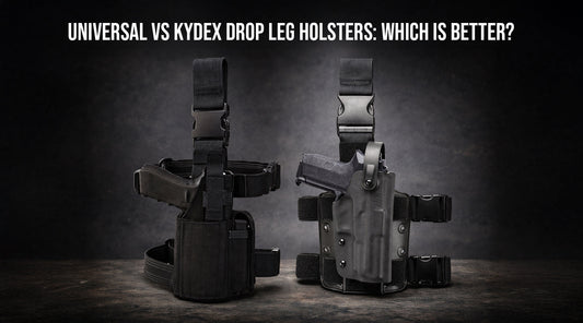 Universal vs Kydex Drop Leg Holsters: Which Is Better? - Wilde Custom Gear