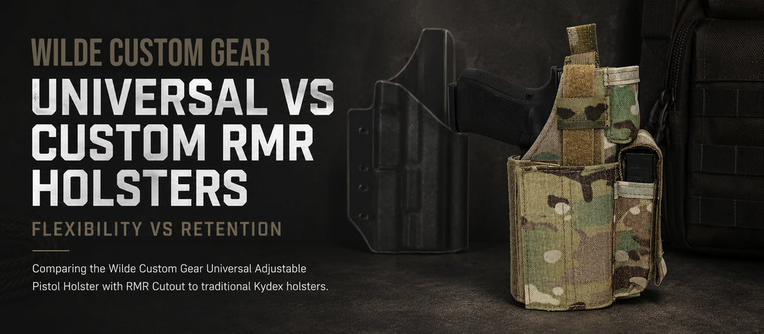 Universal vs Custom RMR Holsters: Flexibility vs Retention - Wilde Custom Gear