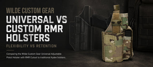 Universal vs Custom RMR Holsters: Flexibility vs Retention - Wilde Custom Gear
