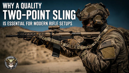 Why a quality two-point sling is essential for modern rifle setups