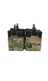 308 AR10 M1A SCAR 10 Round Rifle Magazine Pouch Four Mag Multicam Front Wilde Custom Gear