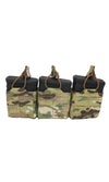 308 AR10 M1A SCAR 10 Round Rifle Magazine Pouch Three Mag Multicam Front Wilde Custom Gear