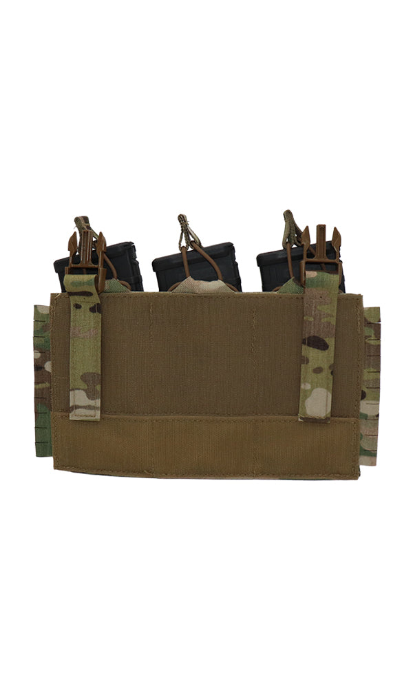 308 AR10 M1A M14 SCAR Magazine Placard Gen 2 Split Bar Tubes Multicam Adjustable Height Buckle Back Wilde Custom Gear