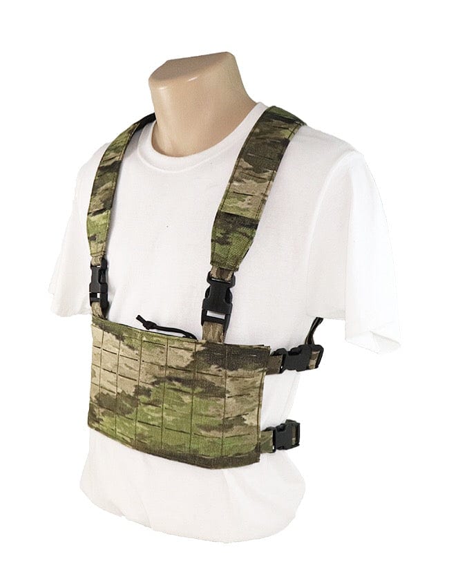 Modular Laser Cut MOLLE Chest Rig - V1 - Clearance – Wilde Custom Gear ...