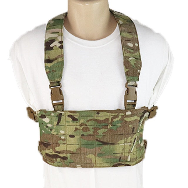 Modular Laser Cut MOLLE Chest Rig - V1 - Clearance