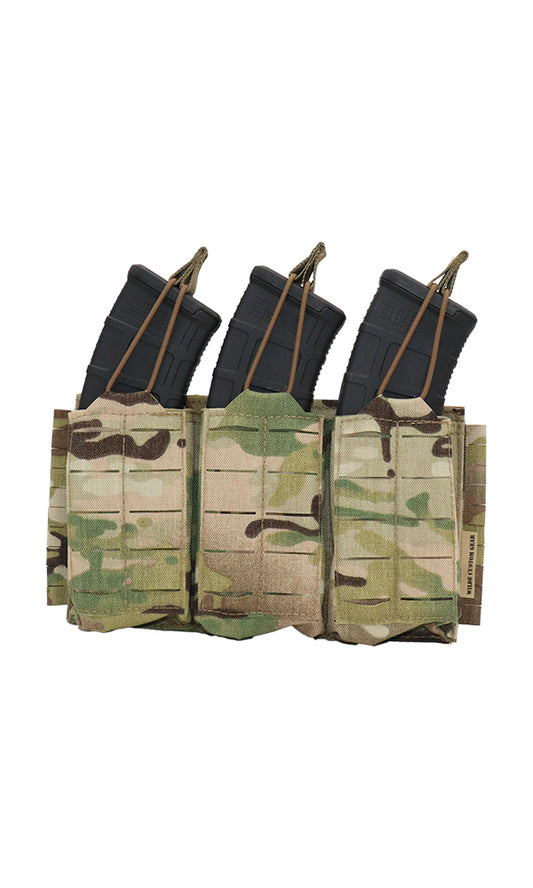AK47 Magazine Placard Gen 2 Split Bar Tubes Split Bar Buckle Multicam Front Wilde Custom Gear